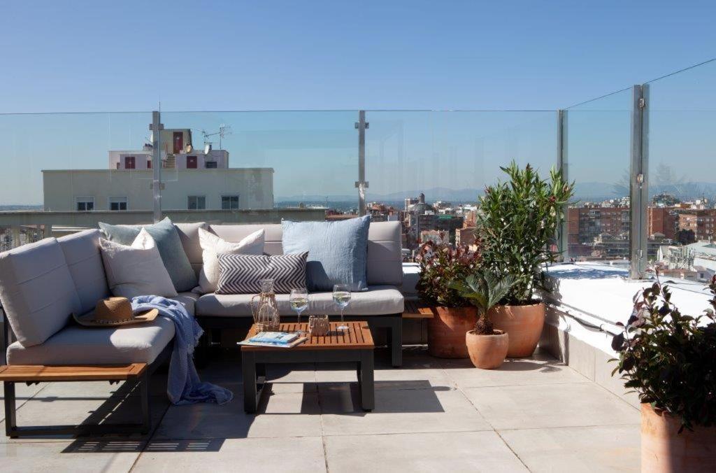 Wishome - Atico Con Espectacular Terraza En Bernabeu Madrid Exteriör bild
