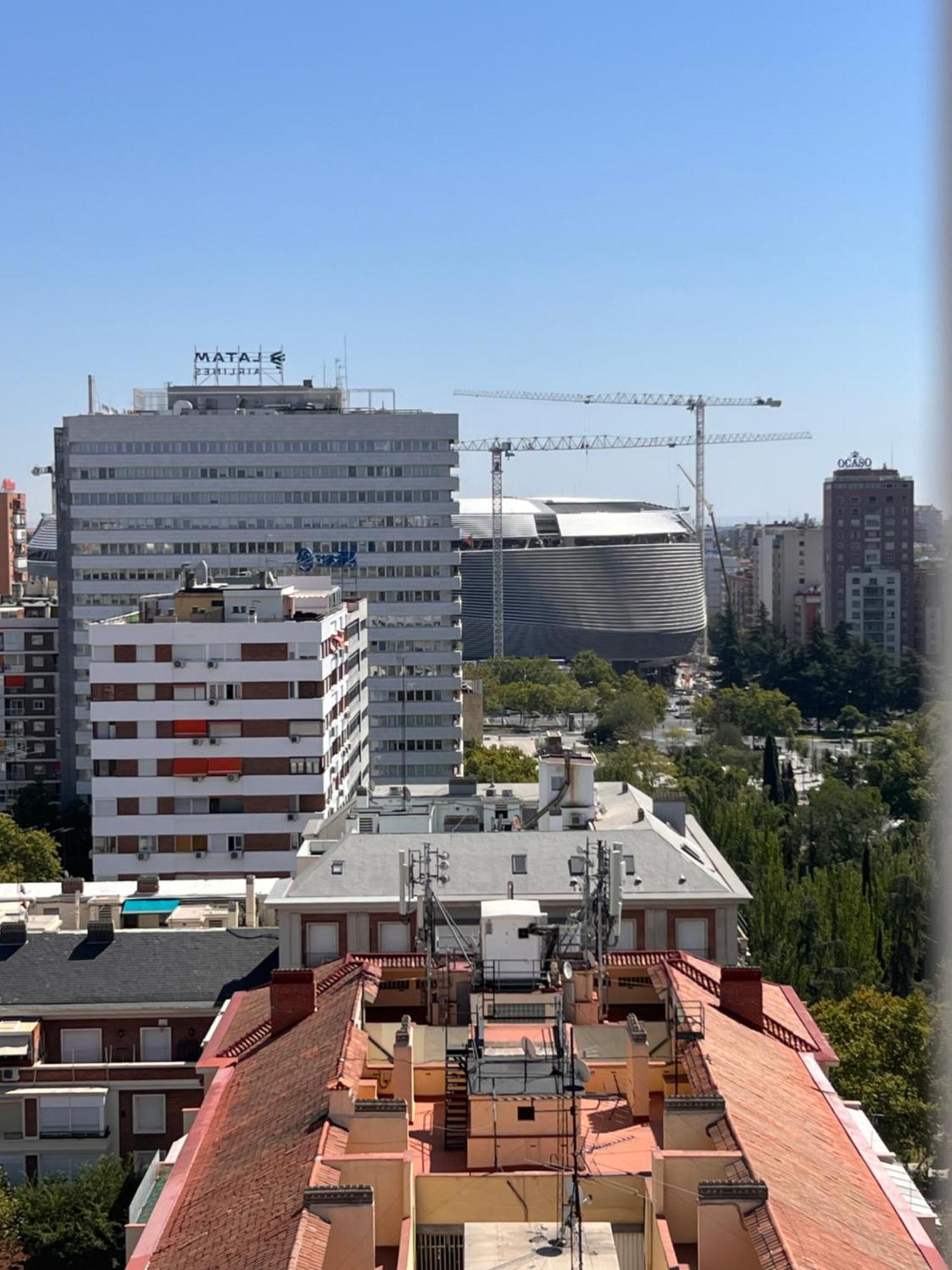 Wishome - Atico Con Espectacular Terraza En Bernabeu Madrid Exteriör bild